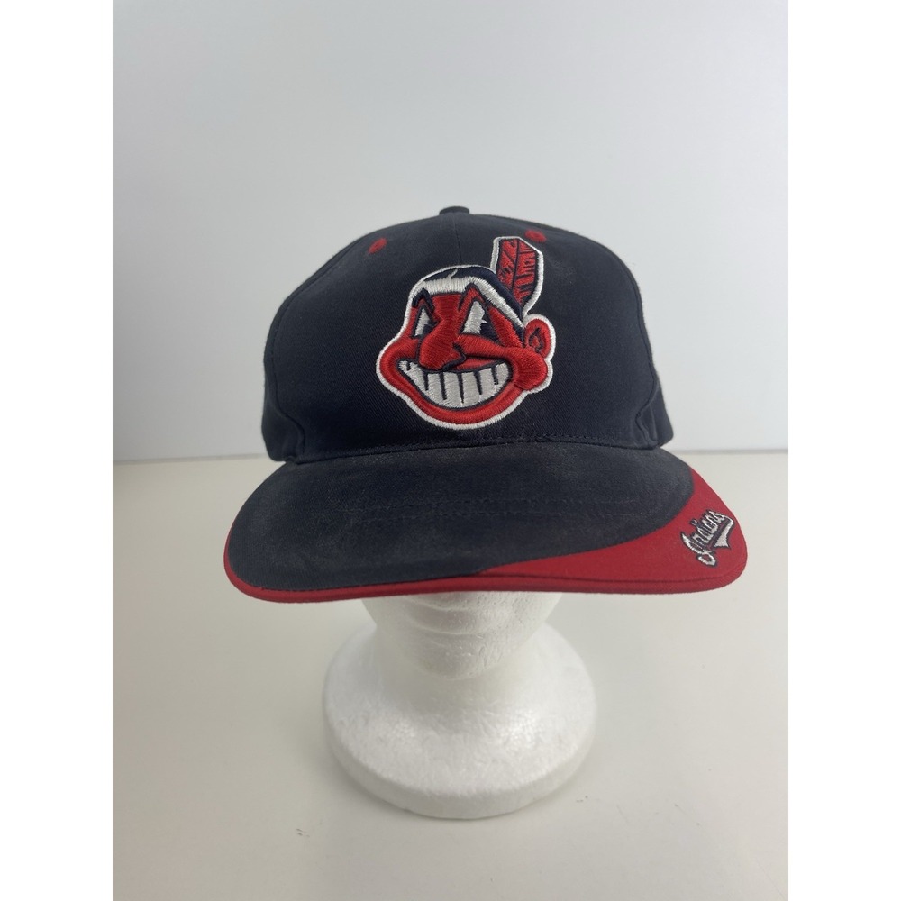 Cleveland Indians Mens‎ Strapback Hat Cap Baseball MLB Twins Enterprise OSFM